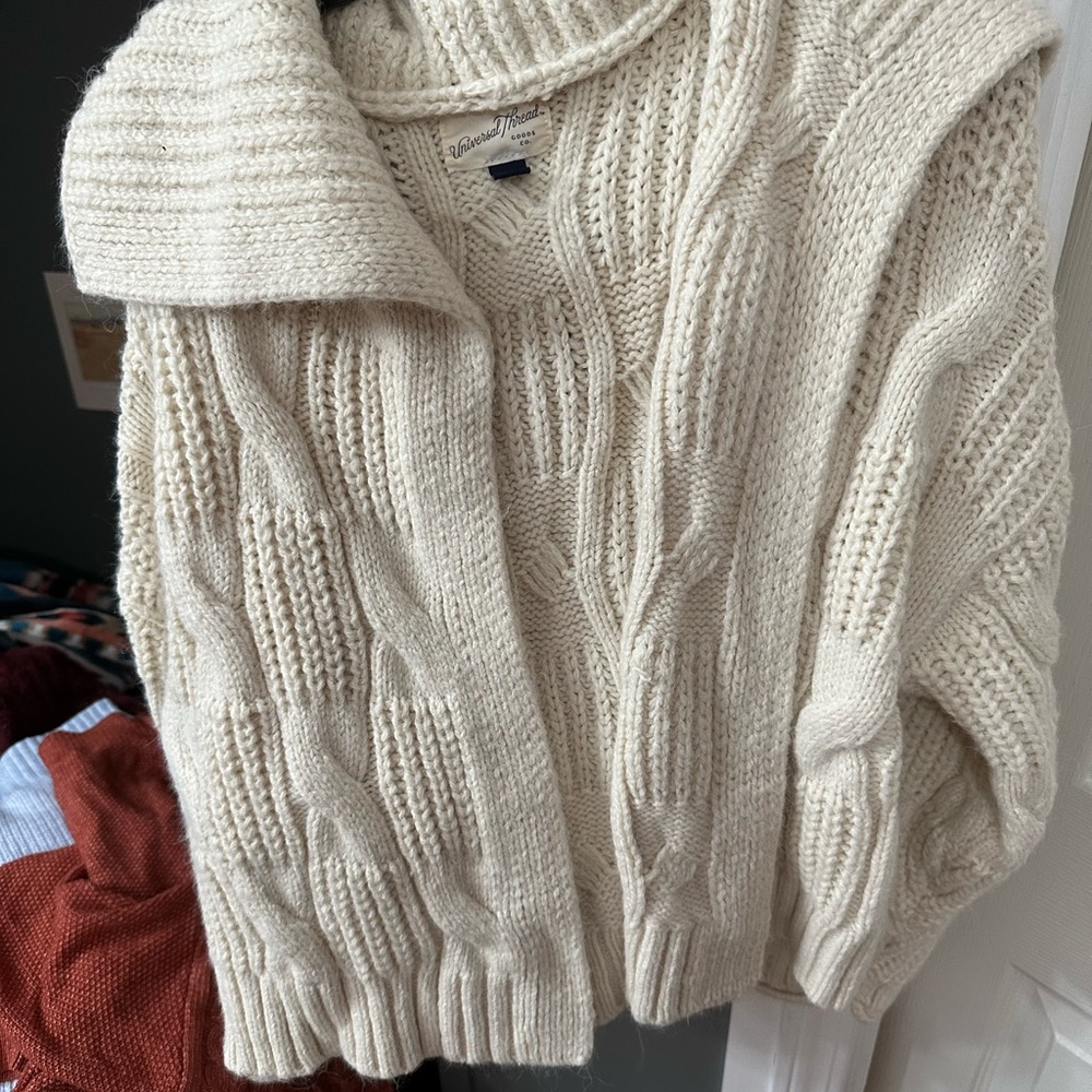Off white Universal thread cardigan size L